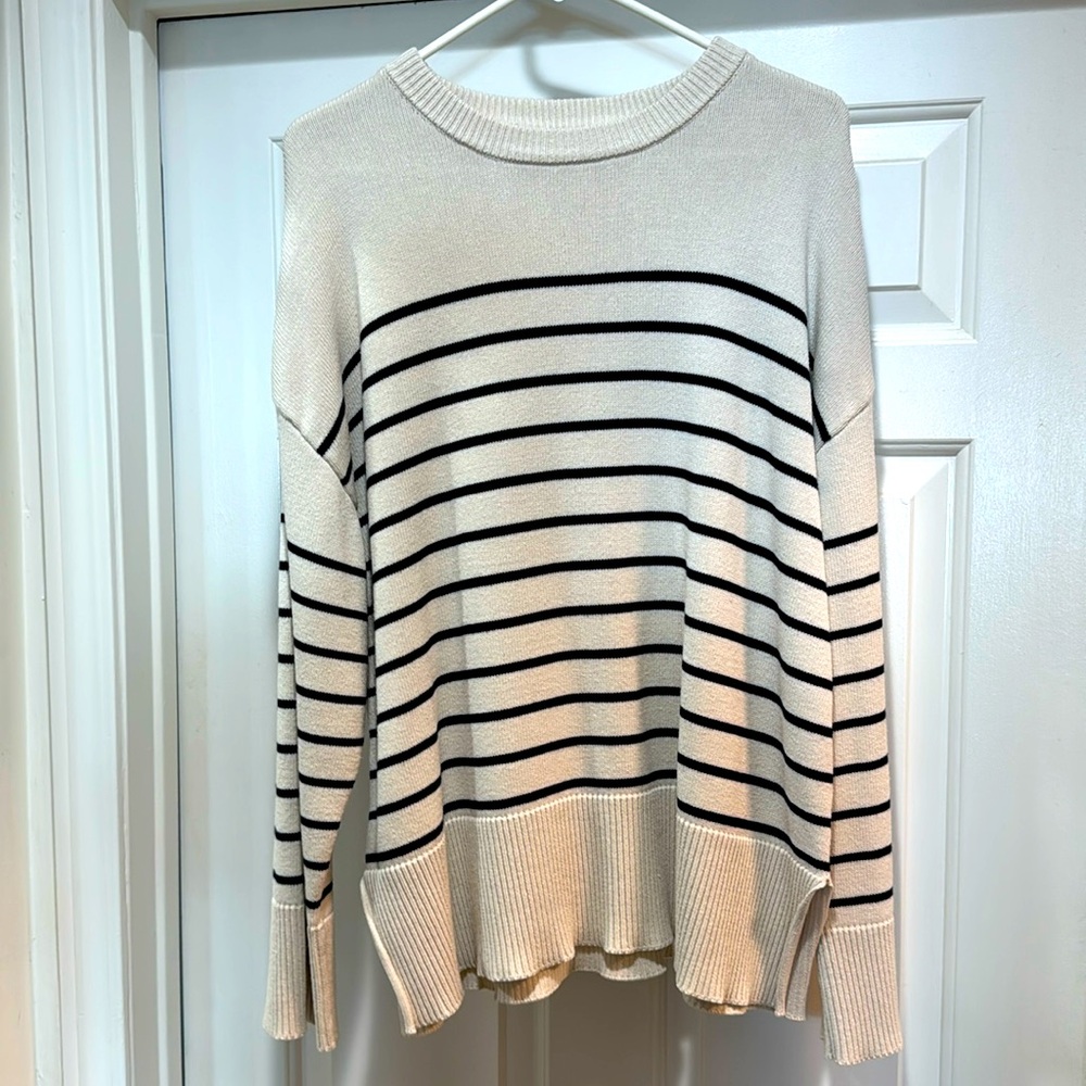 Zara striped sweater